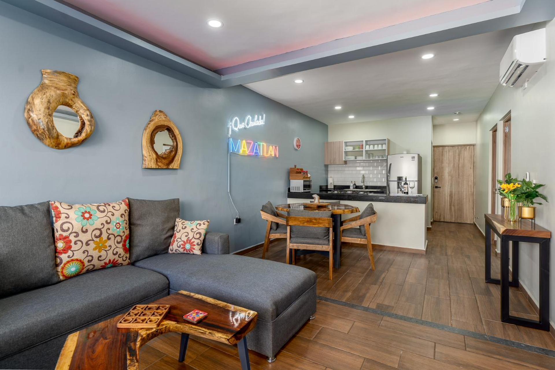 New & Comfy, 5 Star Area, Walk 2 Beach, Pool, Views, King Bed Mazatlan Bagian luar foto